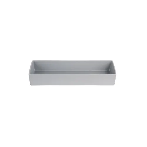 GET COMP04 Bugambilia Salad Bar Bowl, 5.3 Qt, 20" L x 6‑7/8" W x 3" H Aluminum, Classic Finish