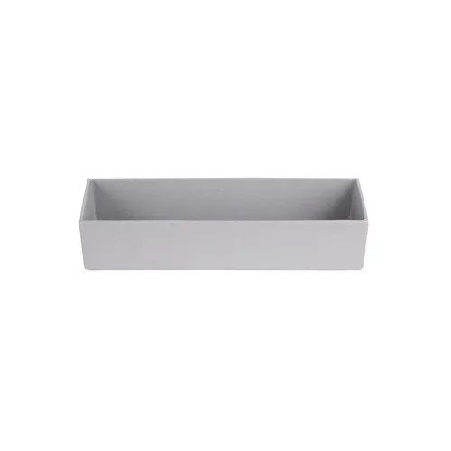 GET COMP05 Bugambilia Bowl, 2.6 Qt, 14-7/8" x 5" x 3" Rectangular Aluminum, Color: Specify