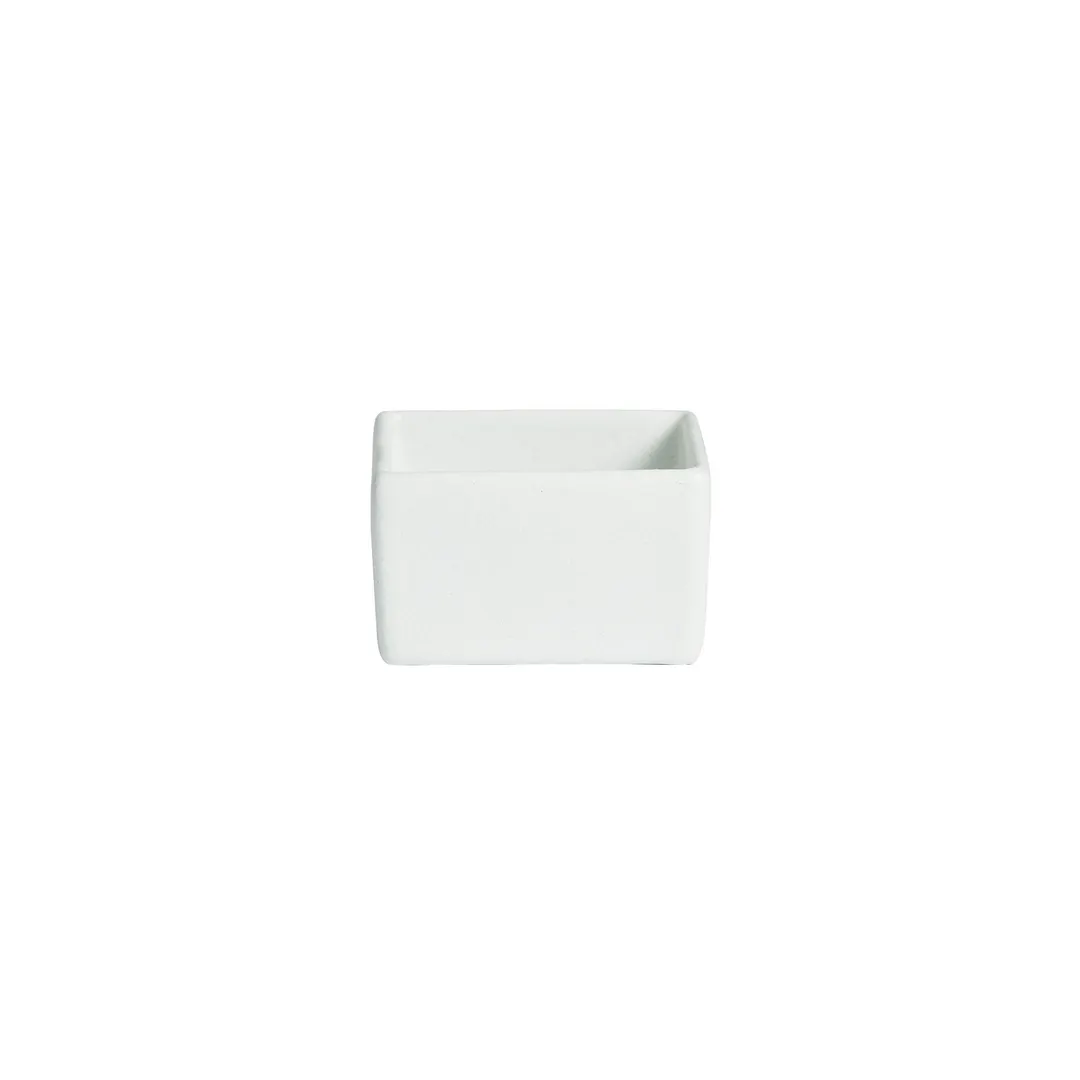GET COMP07-MOD Bugambilia Salad Bowl 1.9 Qt Square 5" x 5" x 6" Aluminum MOD Finish Color Specify