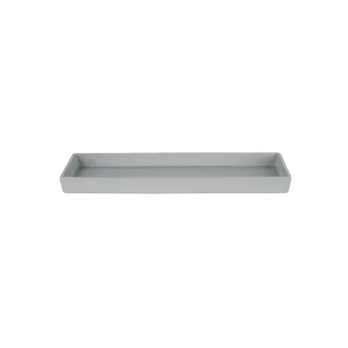 GET COMP09 Bugambilia Salad Bar Bowl, 2.1 Qt, Aluminum, 19-13/16"L×6-15/96"W×1-9/56"H