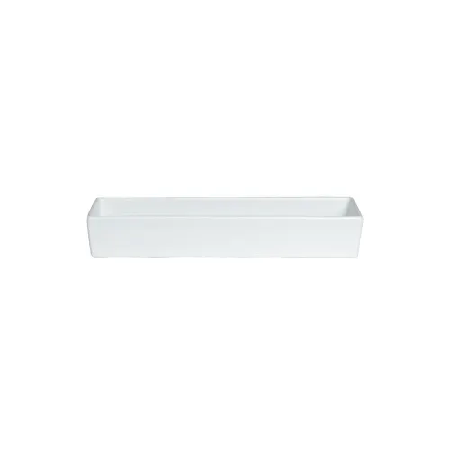 GET COMP14 Bugambilia Salad Bar Bowl – 3.2 Qt, 18" L x 5" W x 3" H Rectangular Aluminum