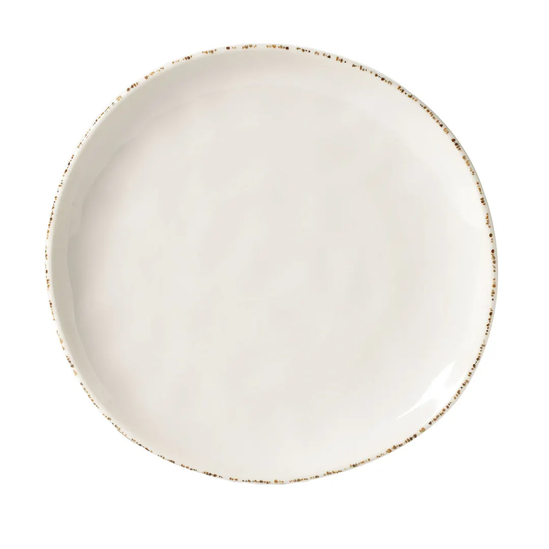 GET CS-10-UM Urban Mill Plate, 10.5" Coupe Round, Beige Melamine, Dishwasher Safe - Dozen