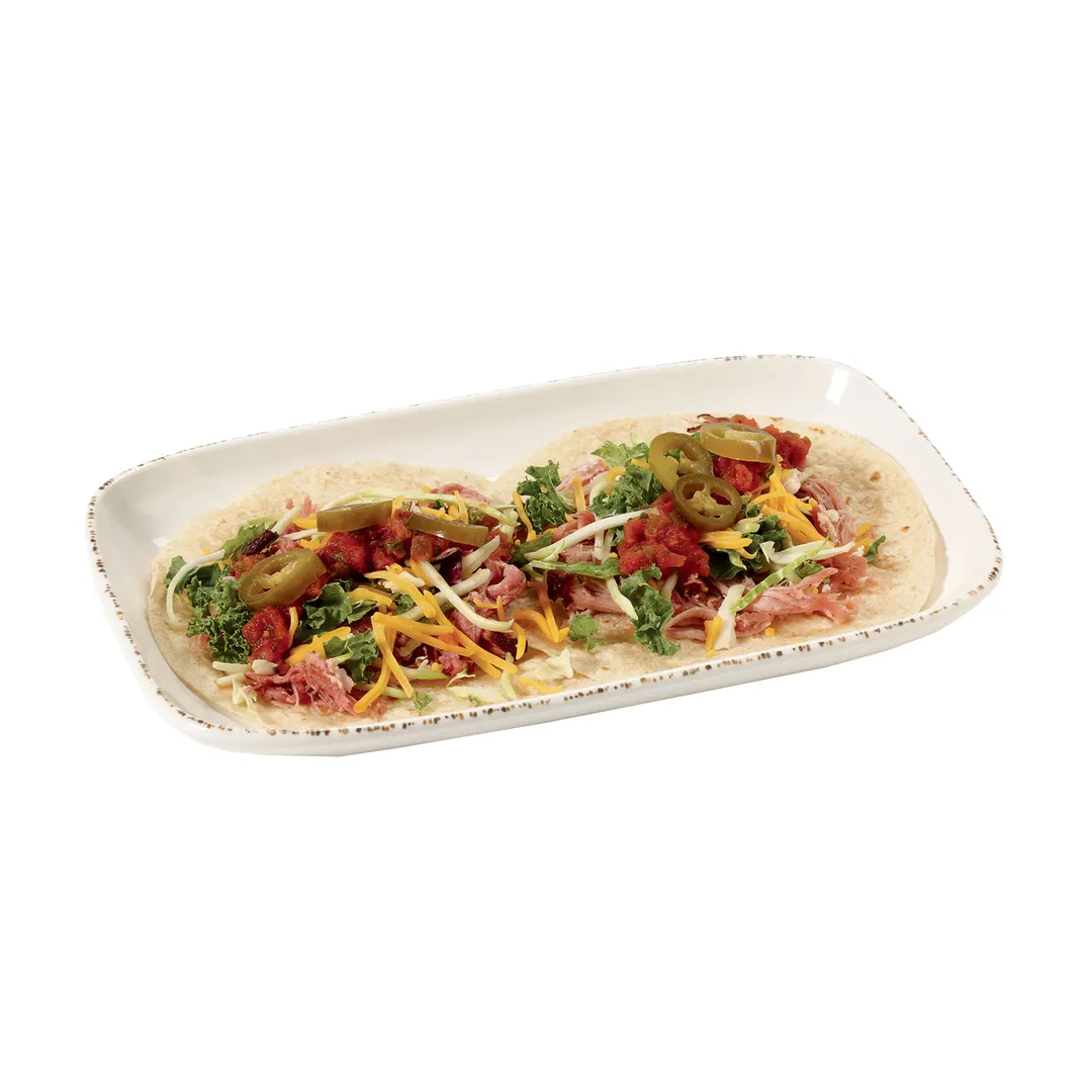 GET CS-117-UM Urban Mill™ Platter, 12" x 7-1/2" Beige Melamine, NSF, BPA‑Free - 1 Dozen