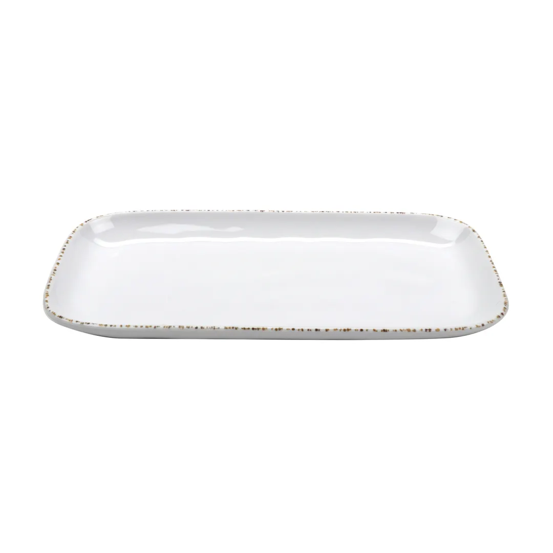 GET CS-1576-UM Urban Mill Display Tray, 15" x 7-1/2", Rectangular Coupe, Cream Melamine, Durable