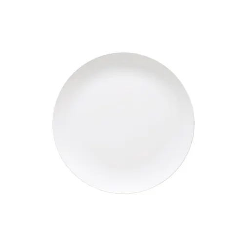 GET CS-6102-W Siciliano/Mama Mia Plate, 12" Round Melamine Coupe, White, BPA‑Free - Dozen