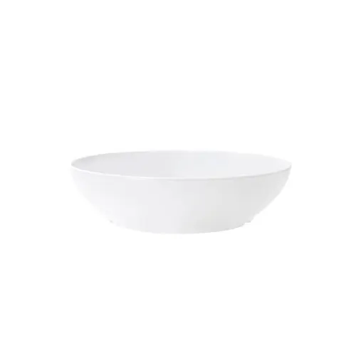 GET CS-6106-W Siciliano Round Melamine Bowl, 1.3 Qt, 8½" Dia x 2¼" H, White - 1 Dozen