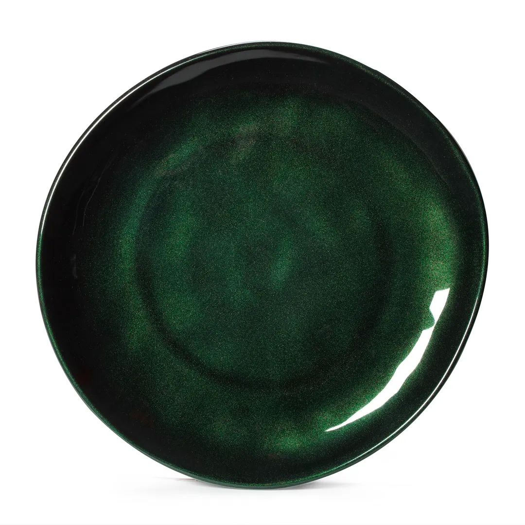 GET CS-9-CSG Cosmo Plate – 9" Round Coupe, Green Melamine, Break‑Resistant, BPA‑Free - Dozen