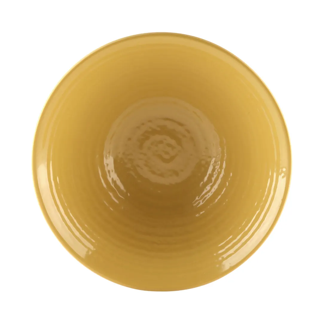GET D1005RR-OO Reusable 14oz Melamine Bowl – 5-5/8" Dia, 2-1/2" H, Two-Tone, BPA‑Free, Dishwasher Safe