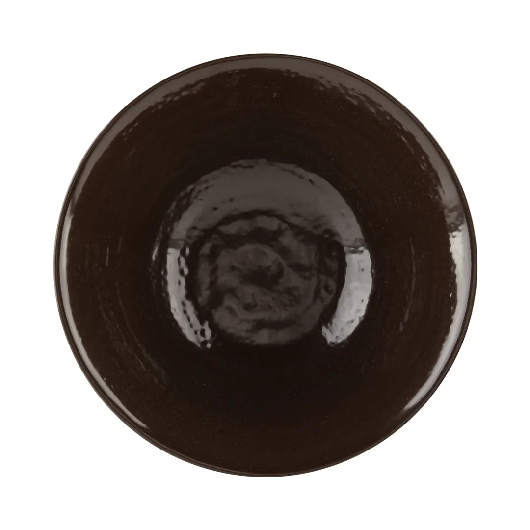 GET D1006RR-AUB Elite 20oz. Melamine Bowl, 6-3/4" Dia × 2-3/4" H, Brown, BPA Free, Dishwasher Safe