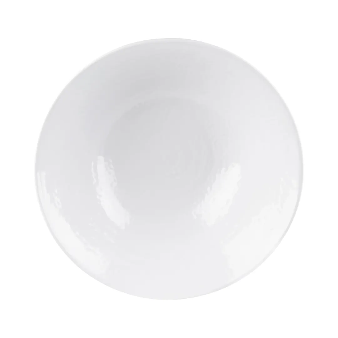 GET D1008RR-W Elite Global Solutions Bowl, 40 Oz, 8-3/8" Dia. X 3-1/8"H, Melamine, White