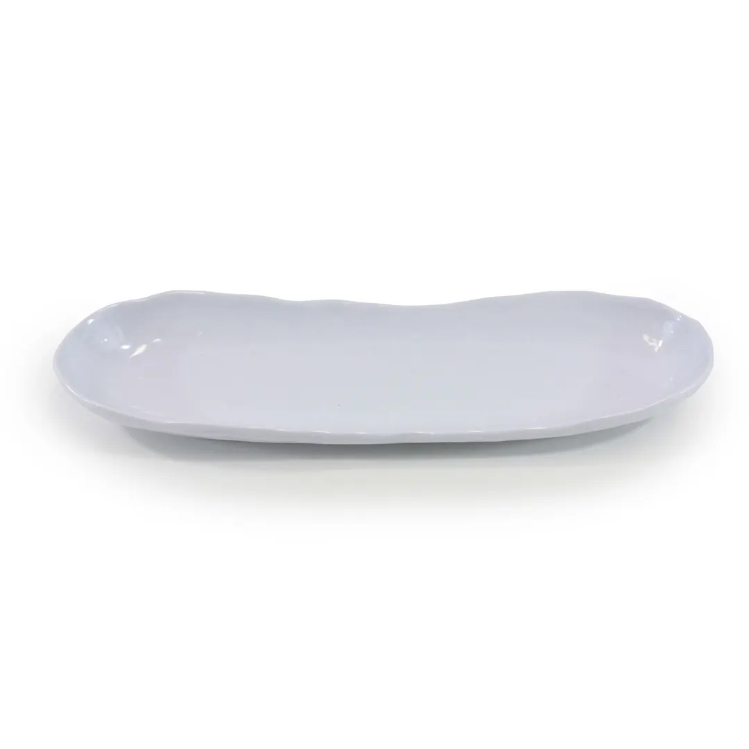 GET D134-W Elite Global Solutions Tray, 13"L x 4"W x 1-1/2"H, Melamine, Black, Scratch‑Resistant
