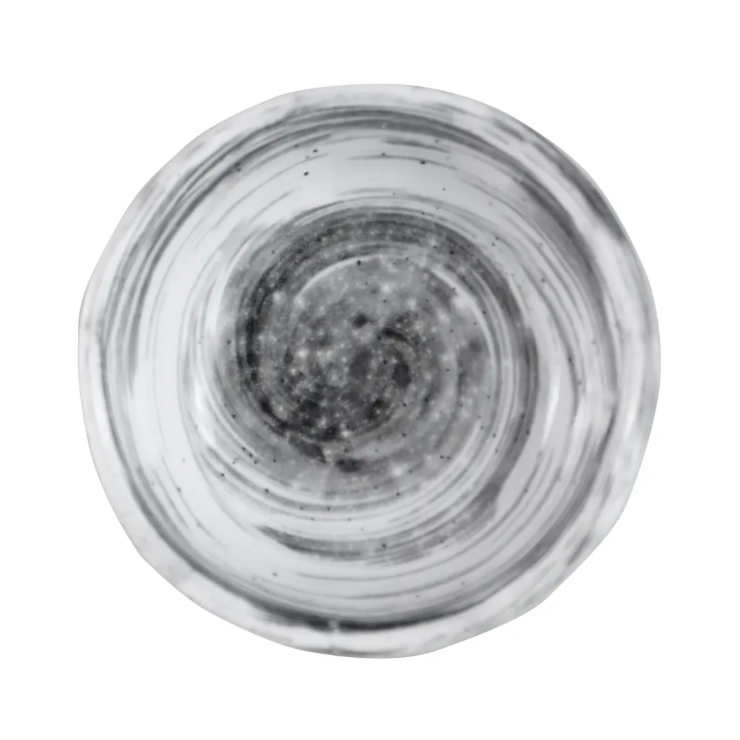 GET D3141R-BD Bowl, 3 Oz., 3-1/4" Dia. × 1-1/8" H Round Black Melamine Break/Chip/Scratch-Resistant