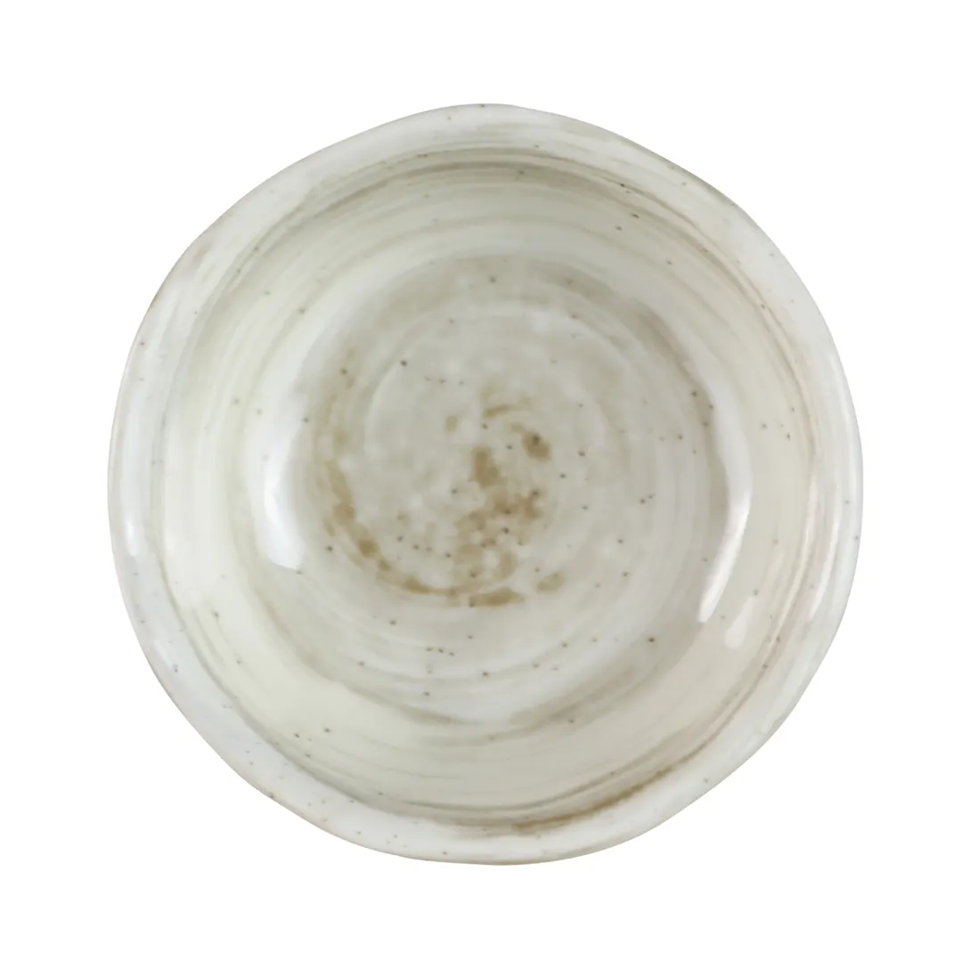 GET D3141R-TD – 3 Oz. Reusable Melamine Bowl, 3-1/4" Dia. x 1-1/8" H, Beige, Van Gogh Design