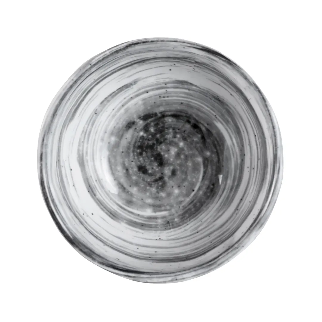 GET D31R-BD Elite Global Solutions Bowl, 5 Oz., 3-3/4" Dia. X 1-3/4"H, Round, Melamine, Black