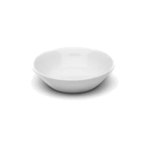 GET D40M-W Monkey Dish, 5 Oz, 4-1/2" Dia x 1-1/4" H, White Melamine Bowl, BPA Free, NSF