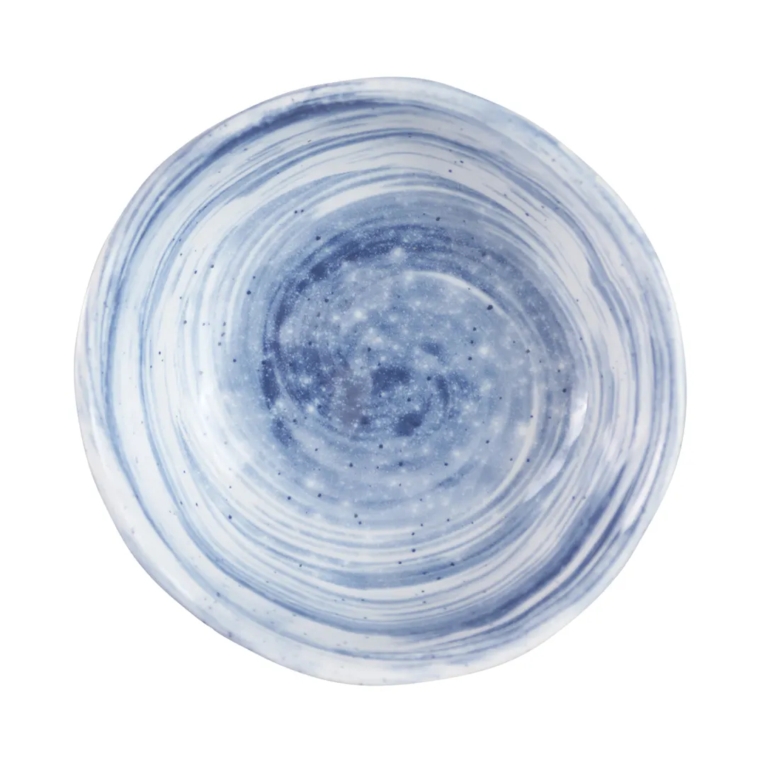 GET D4142R-ND 9 Oz. Melamine Bowl, 4-1/4" Dia. x 2" H, Navy Blue, Scratch Resistant, Dishwasher Safe