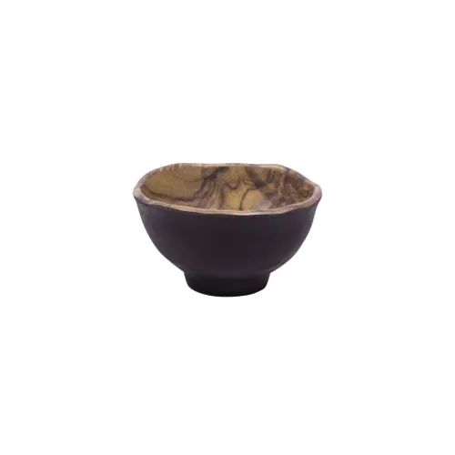 GET D4149RB-SEQ Elite Global Solutions Bowl, 9 Oz., 4-1/4" Dia. X 2-3/8"H, Melamine, Natural Color