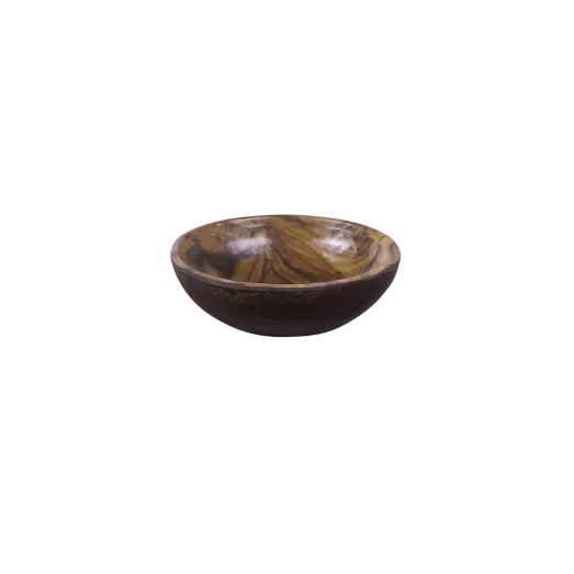 GET D416RB-SEQ 6oz Bowl, 4-1/4" Dia. X 1-1/4" H, Melamine, Natural,Break/Chip/Stain/Scratch-Resistant