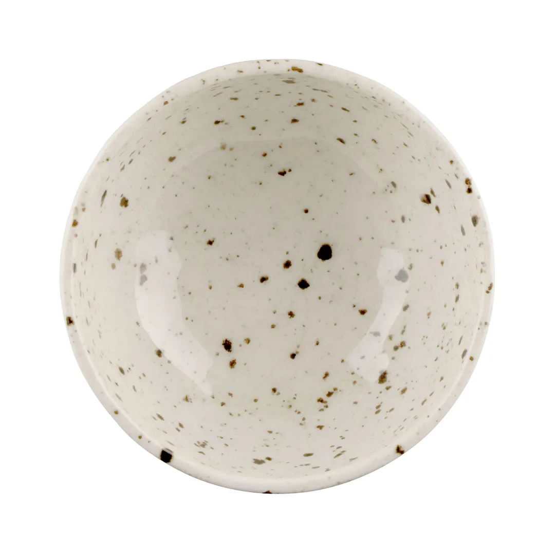 GET D4238R-CC Bowl, 14 Oz., 4-7/8" Dia. × 2-3/8" H, Melamine, Chocolate Chip, Break/Chip/Resistant