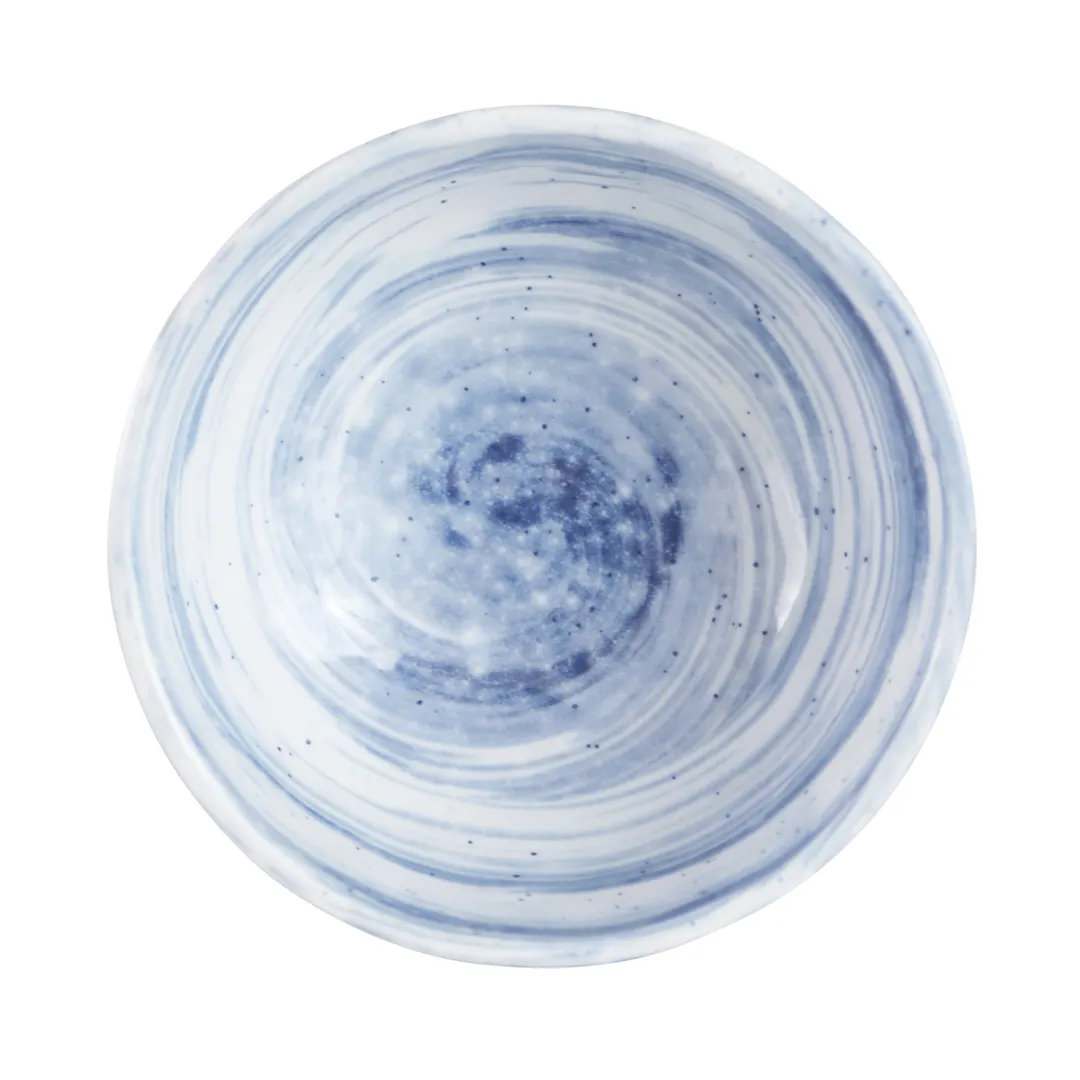GET D4238R-ND 14oz Melamine Bowl, 4-7/8" Dia. x 2-3/8" H, Navy Blue, Chip Resistant, Dishwasher Safe