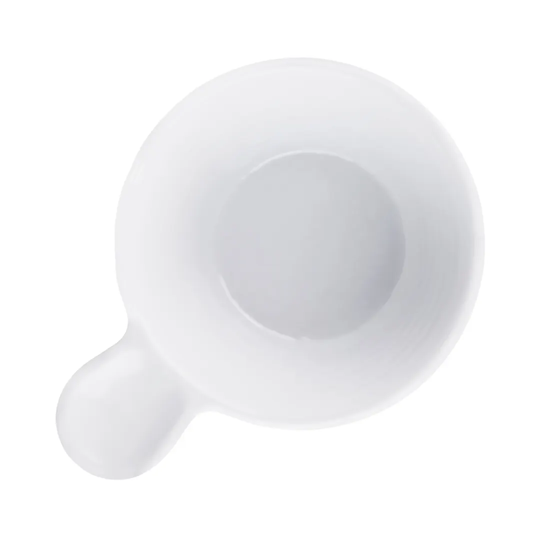 GET D42RR-W White 10 oz. Melamine Bowl, 4-1/2" Dia. x 2-1/2" H, BPA‑Free, Dishwasher Safe