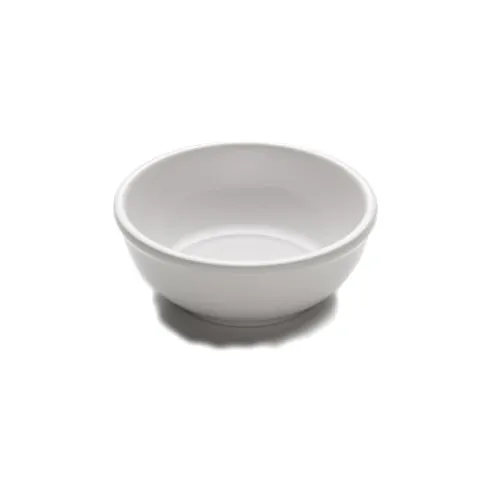GET D478-W Elite Global Bowl, 12-15 oz, 5" Dia., 1-7/8" H, White Melamine, BPA-Free, Dishwasher-Safe