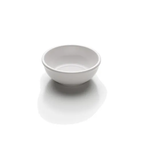 GET D512B-W Bowl, 18 Oz., 5-1/2" Dia. x 2"H, White Melamine, Durable Scratch‑Resistant