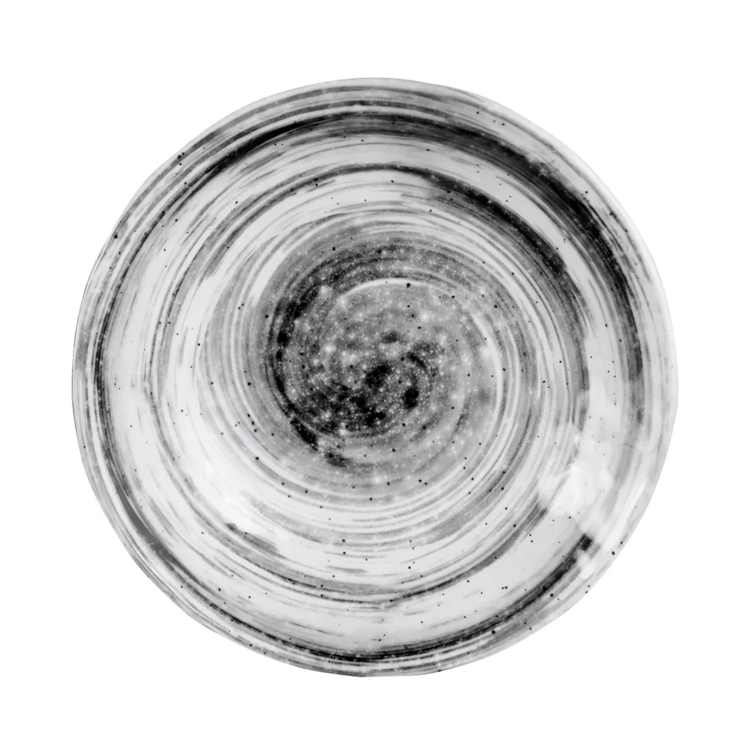 GET D92R-BD Bowl, 42 Oz 9‑3/8" Dia. × 2‑1/4" H, Round Melamine Black, Break‑Chip‑Resistant