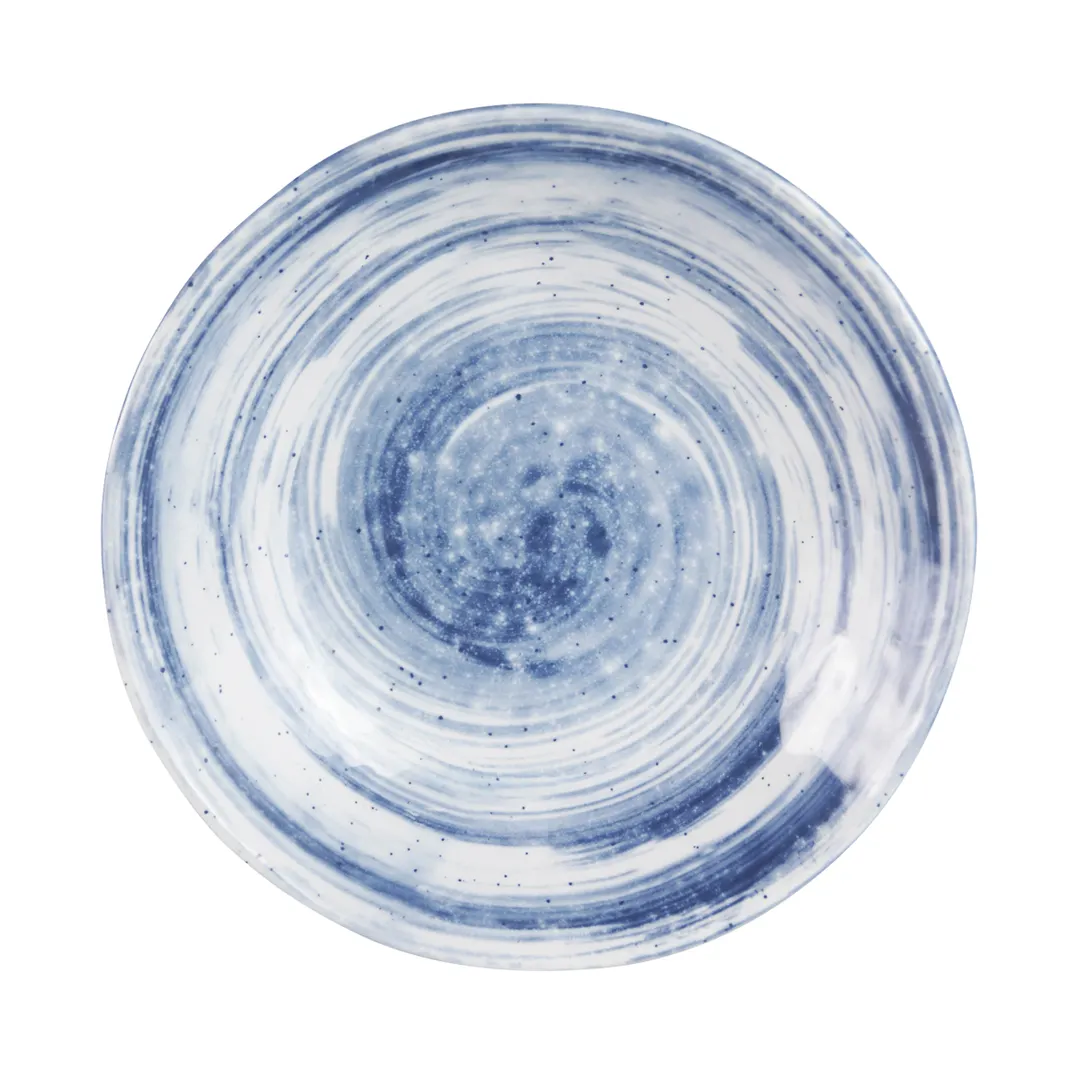 GET D92R-ND Bowl, 42 Oz 9-3/8" Dia x 2-1/4" H, Melamine Navy Blue, Scratch-Resistant
