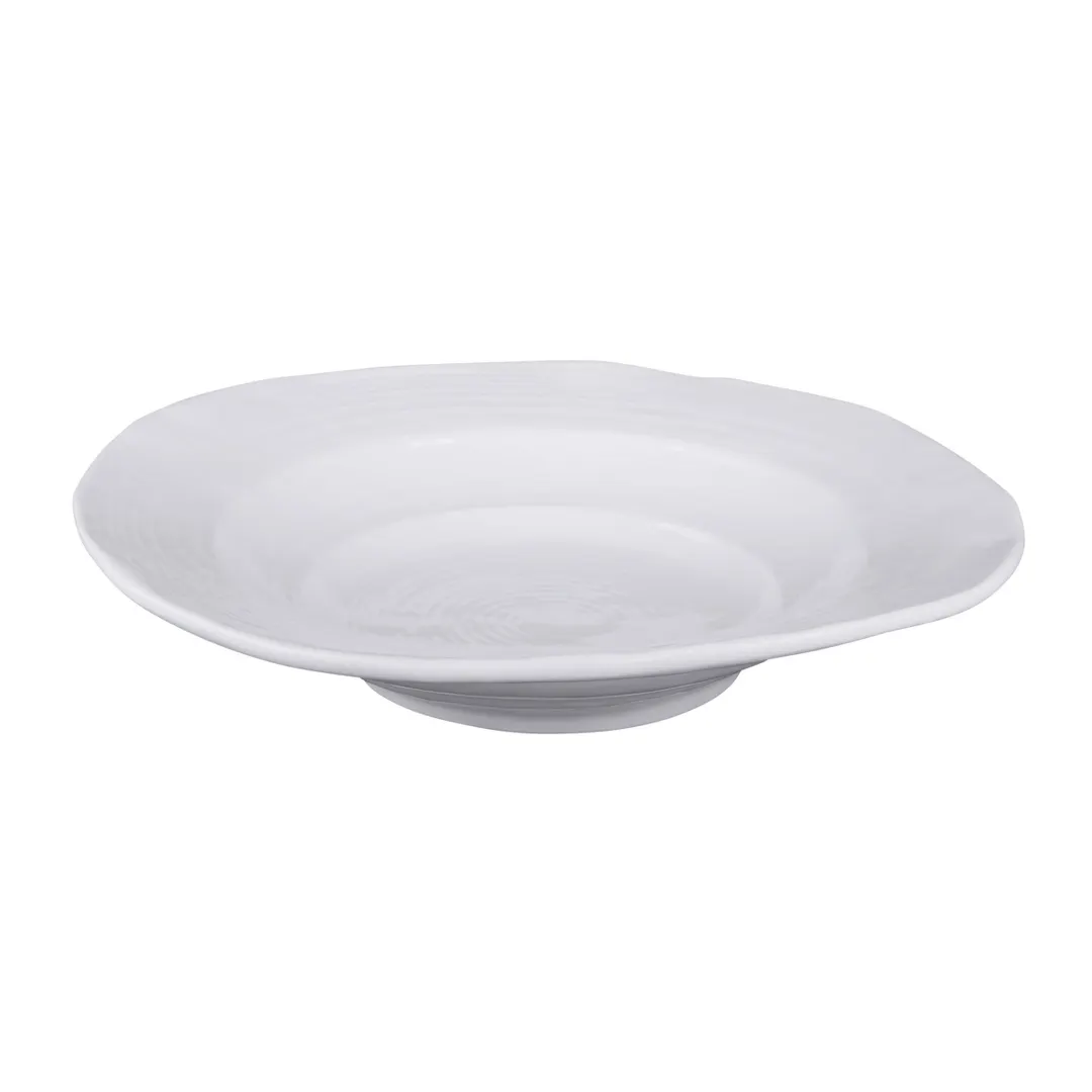 GET DB11-W Elite Global Solutions Bowl, 22 Oz., 11" Dia. X 2-3/8"H, Melamine, White