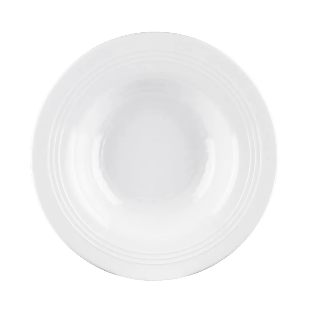 GET DB82GG-W Elite Global Solutions Bowl, 16 Oz, 10" Dia. X 2"H, Round, Melamine, White