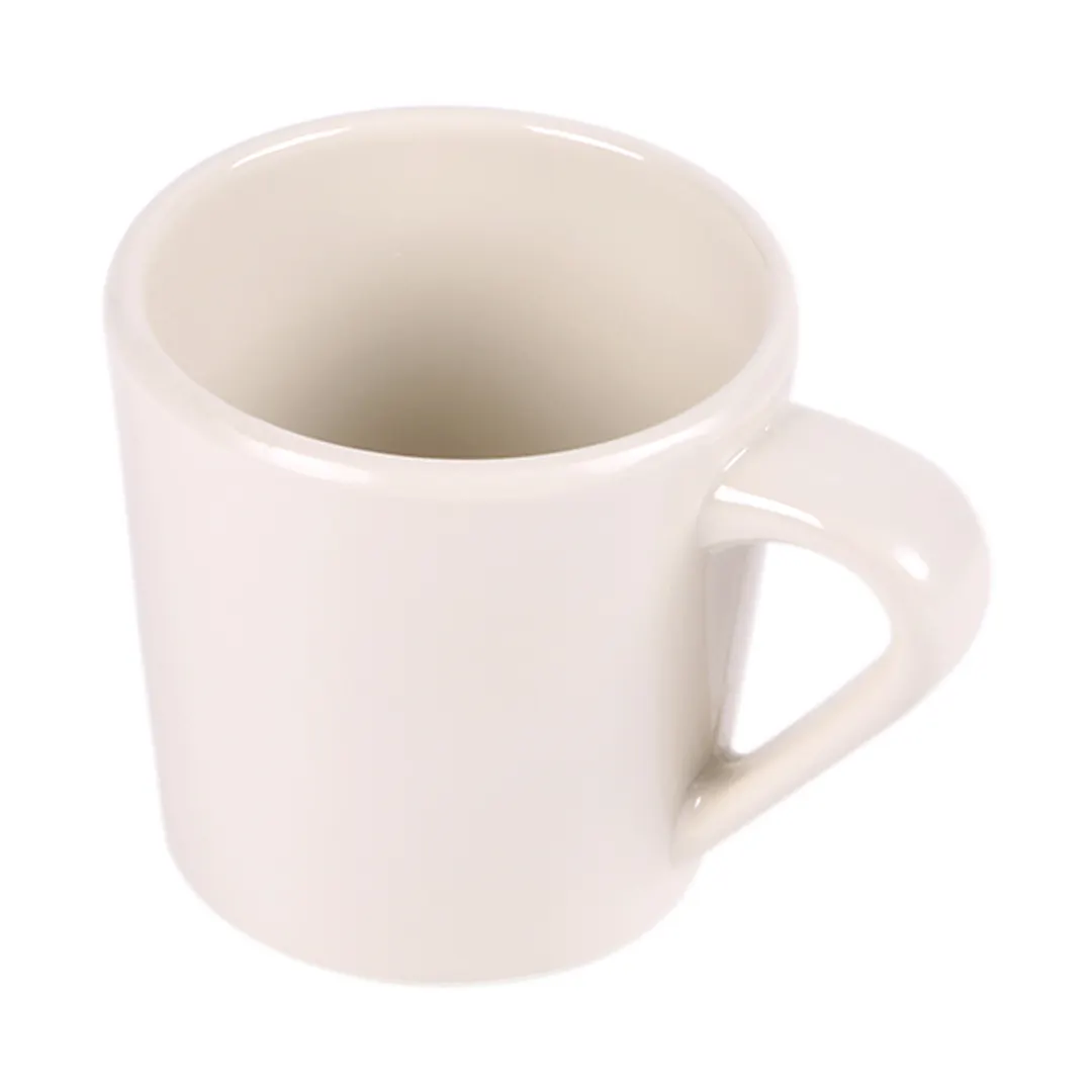 GET DC14-V Mug, 14oz, 3-5/8" Dia x 3-3/4" H, Beige/Tan, Melamine, BPA‑Free, Break‑Resistant