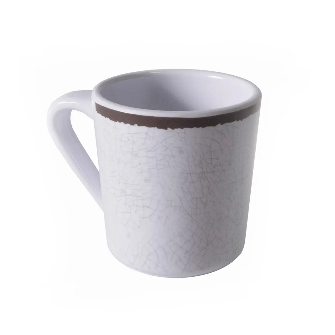 GET DC14-W-M Mug, 14 Oz., 3-5/8" Dia. X 3-3/4" H, White Melamine, Break/Chip Resistant, NSF Certified
