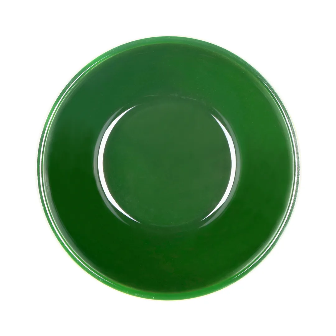 GET DGB45R-GRG Green Melamine Bowl, 4 3/4" Dia x 2 5/8" H, 15 Oz, Stain‑Resistant, Dishwasher Safe