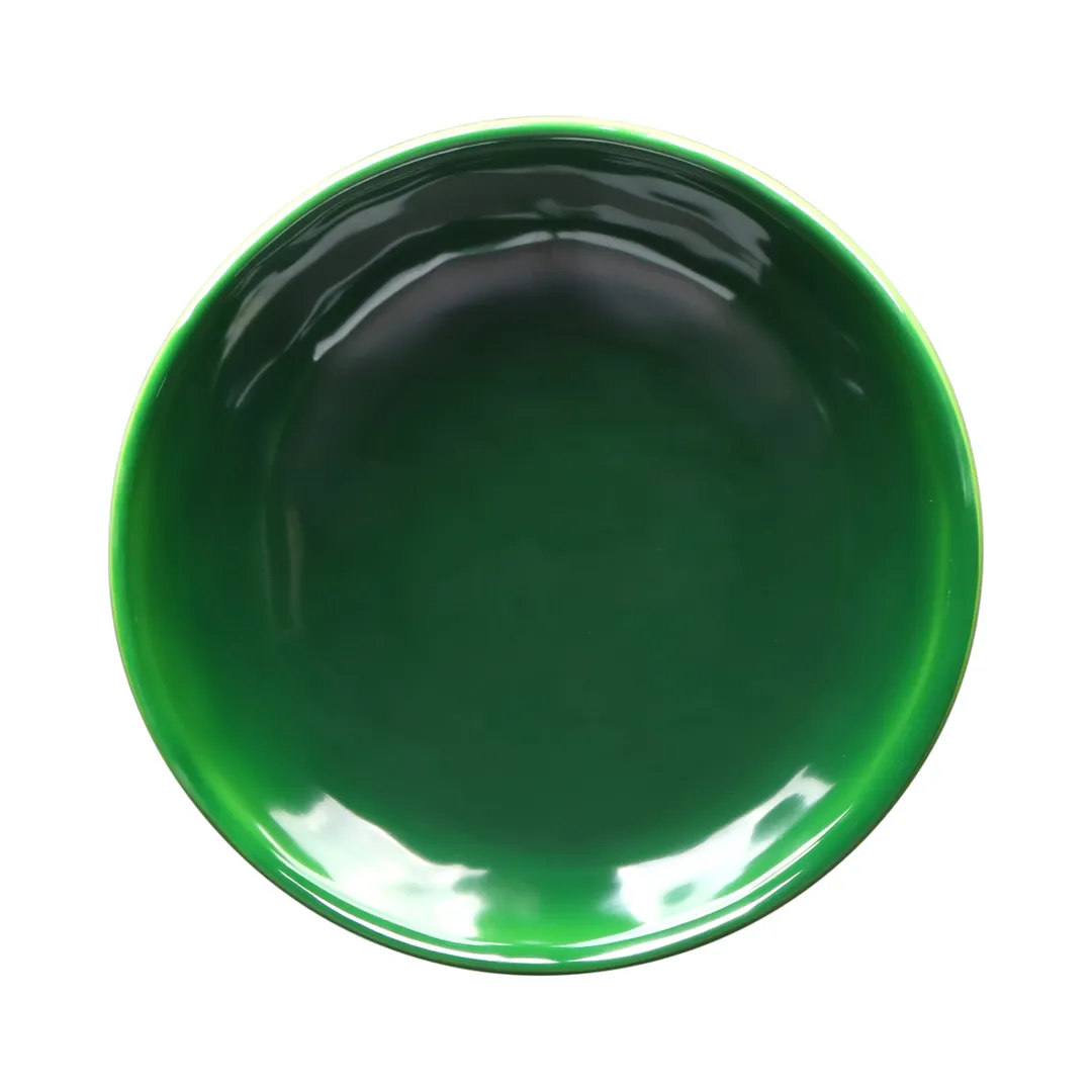GET DGB52R-GRG Round Bowl, 5 1/8" Dia x 2" H, 10 oz, Green Melamine, Resistant, Dishwasher Safe
