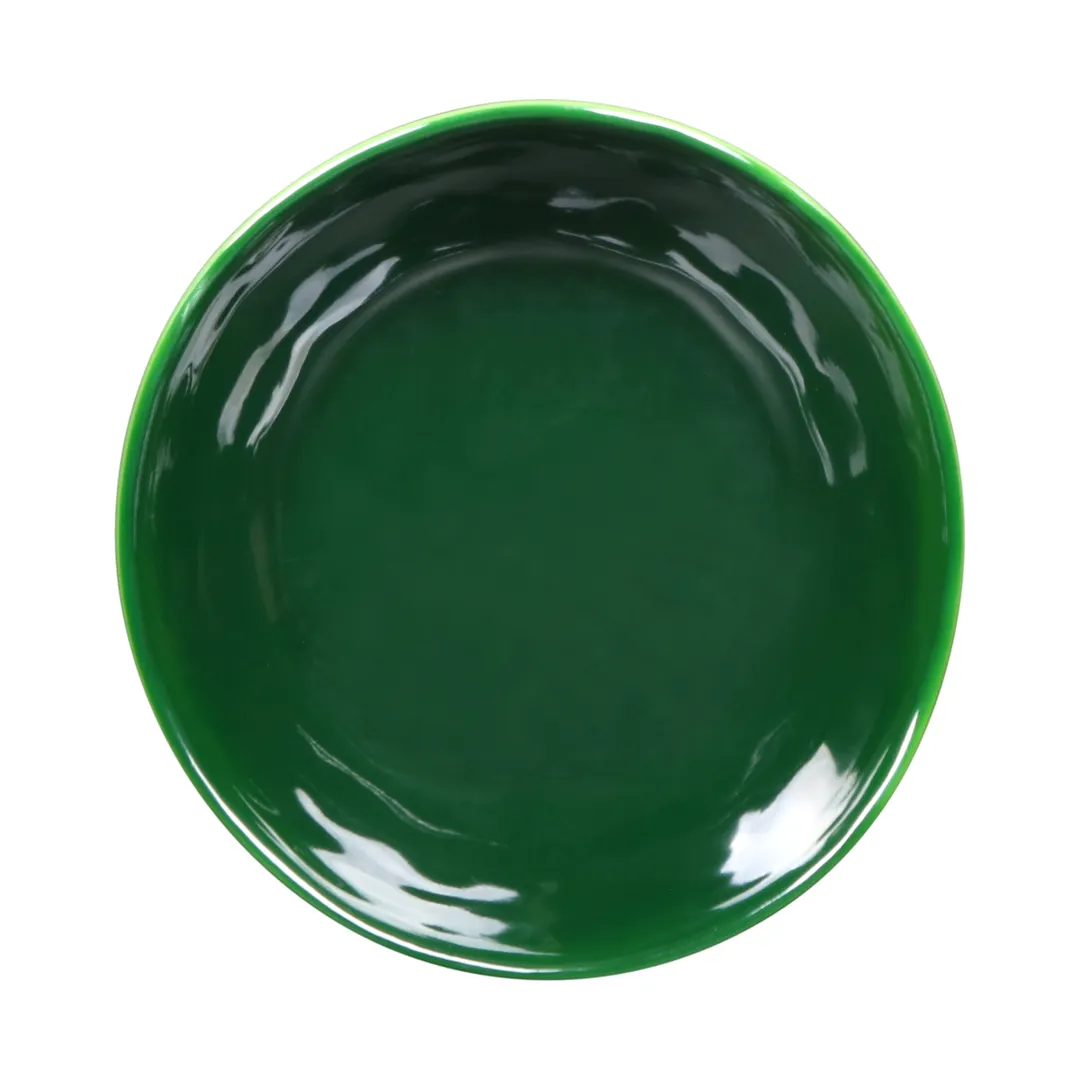 GET DGB62R-GRG Green Melamine Bowl, 6" Dia. x 2.25" H., 17oz Break/Chip Resistant, Dishwasher Safe