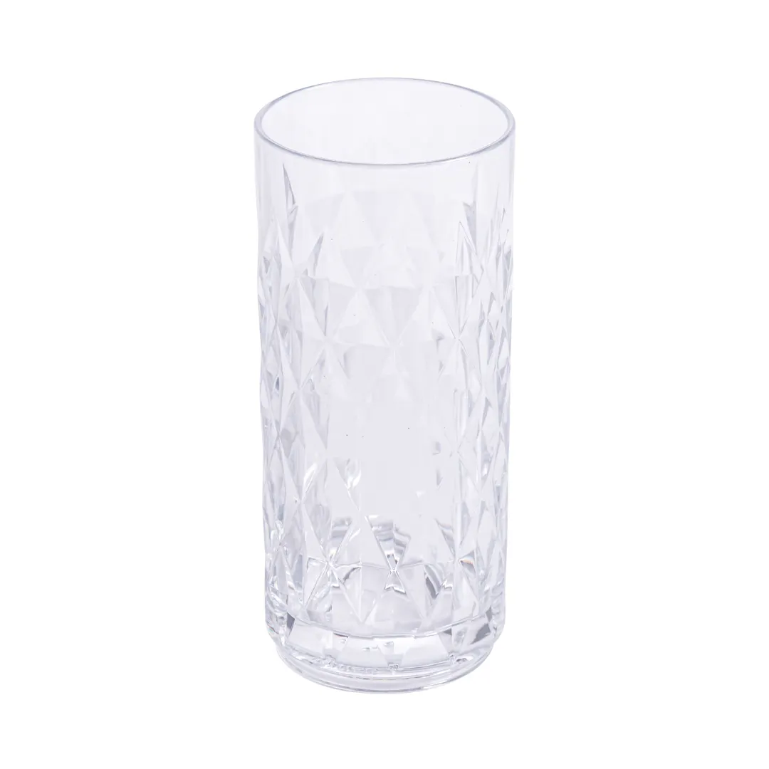 GET DM-16CO-CL Fitzgerald Cooler Cup, 16 oz (1 pt) Clear SAN, 2.88" Dia x 6.57" H - Dozen