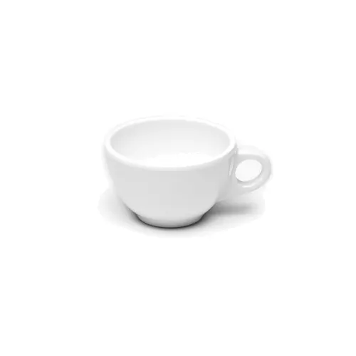 GET DMC-W Elite Global Solutions Coffee Cup, 8 Oz., 3-3/4" Dia. X 2-1/4"H, Melamine, White