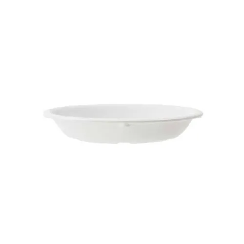 GET DN-365-W Supermel Side Dish, 5 Oz, 6" x 4-1/2" x 1", White, Melamine, Break-Resistant - 1 Dozen