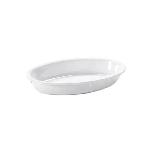 GET DN-96-W Viva Mexico Bowl, 9.5" x 6.25" x 1.5", 20-23 Oz, White Melamine, Dishwasher Safe - Dozen
