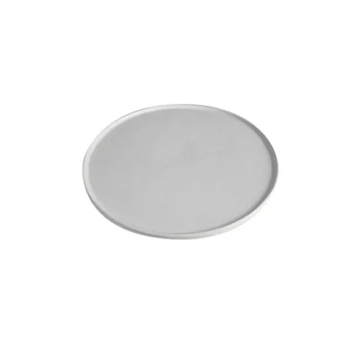 GET DR204SB Bugambilia Disc Tray – Round 17-7/10" Dia, 2/5" Deep, Rimmed Aluminum in Sky Blue