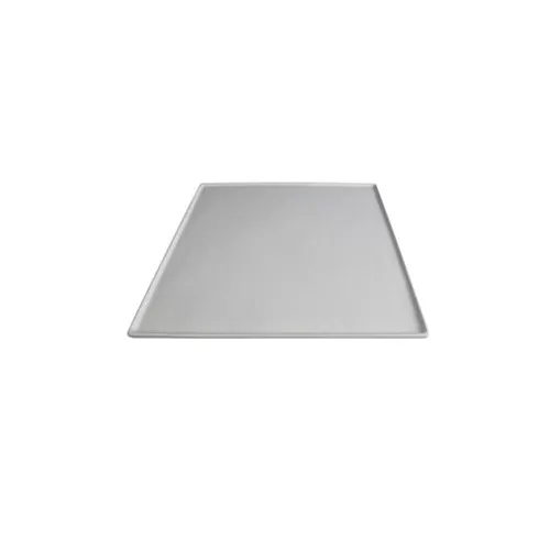 GET DS203FT Bugambilia Buffet Disc Square 15-7/10" x 15-7/10" x 1/2" Aluminum Resin Green Rim