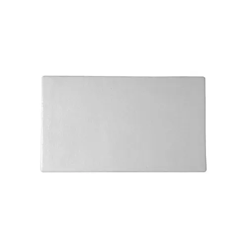 GET DU004S Bugambilia Disc - Rectangular 17-7/10" X 13-7/10" X 1/2" Aluminum with Resin Sand Finish