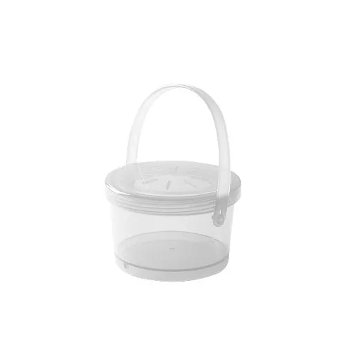 GET EC-07-1-CL Soup Container 12oz Clear Polypropylene, 4-1/4" Dia × 2-3/4" H, BPA‑Free - Dozen