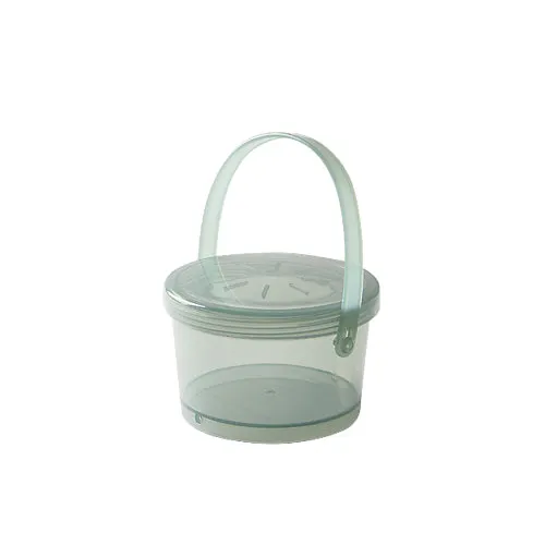 GET EC-07-1-JA Green 12oz Soup Container, 4-1/4" Dia x 2-3/4" H, BPA‑Free, Microwave Safe - Dozen
