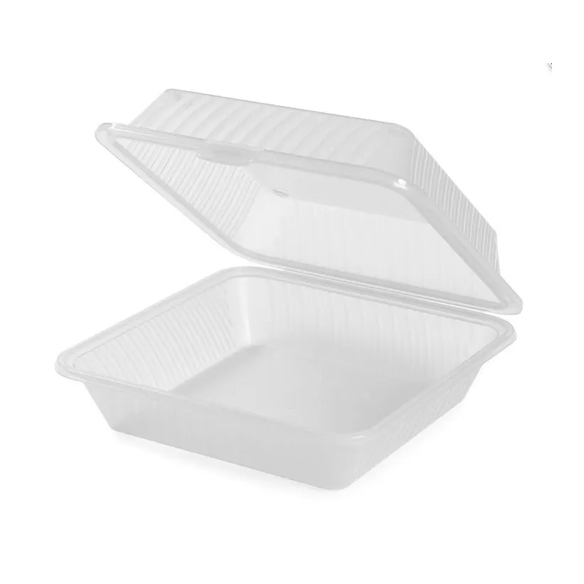 GET EC-10-1-CL Plastic Carry Take Out Container