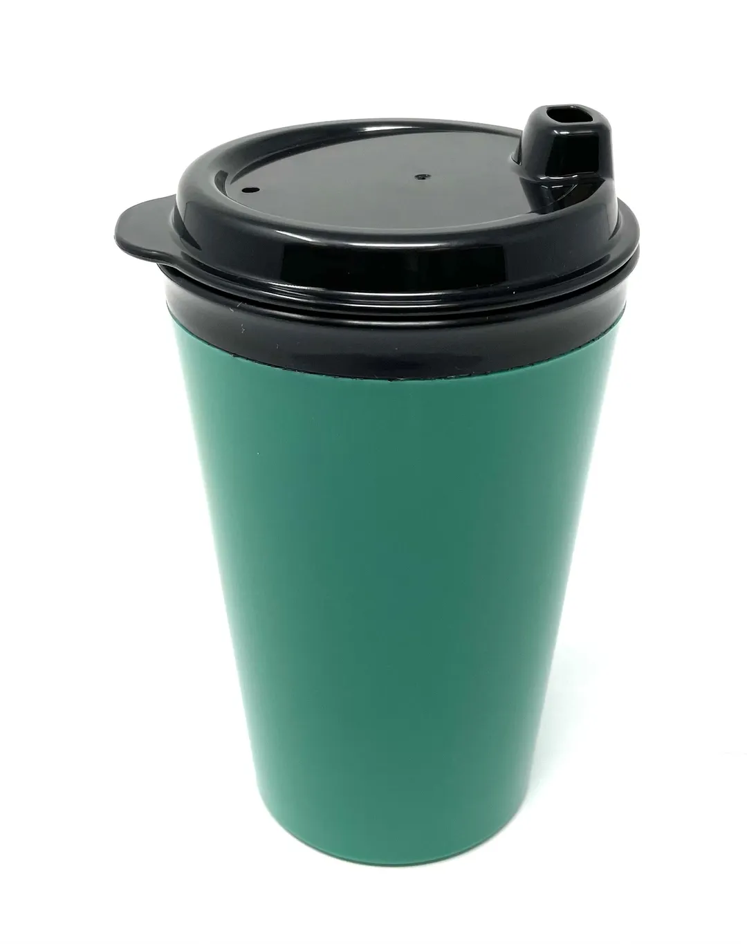 GET EC-116-1-JA Takeout Cup, 16 Oz, 4" x 6" Double-Walled with Lid, Polypropylene BPA-Free - 1 Dozen