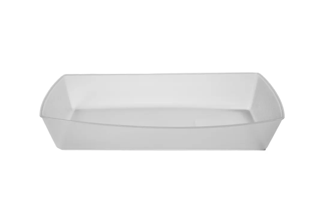 GET EC-22-CL Food Tray 10" x 6" Clear Polypropylene Leak‑Resistant Snap Closure, Stackable, 1 Dozen
