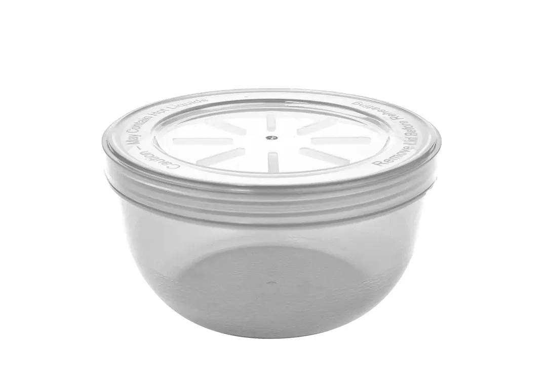 GET EC-23-1-CL Clear PP Side Dish Soup Container, 14 Oz., 4-3/8" Dia. x 2-3/10"H, Reusable - 1 Dozen