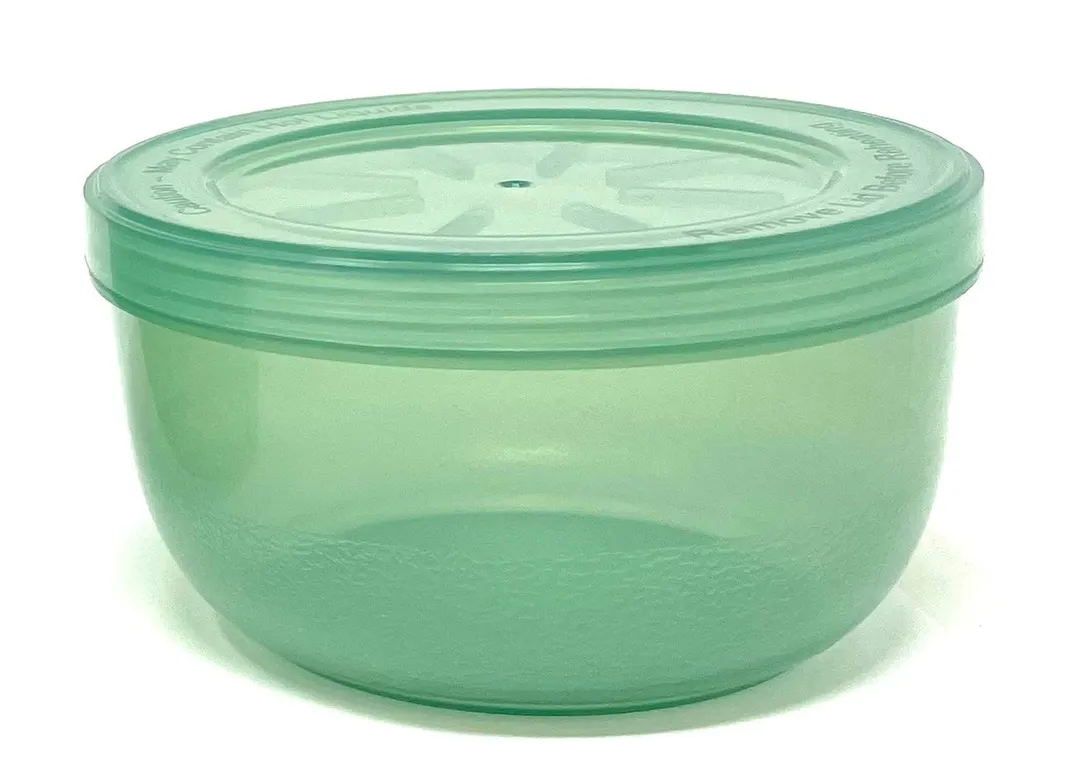 GET EC-23-1-JA Side Dish/Soup Container 14 Oz. 4-3/8" Dia x 2-3/10" H Green Polypropylene - Dozen